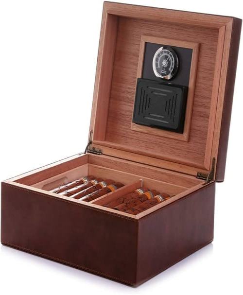 4. megacra leren humidor