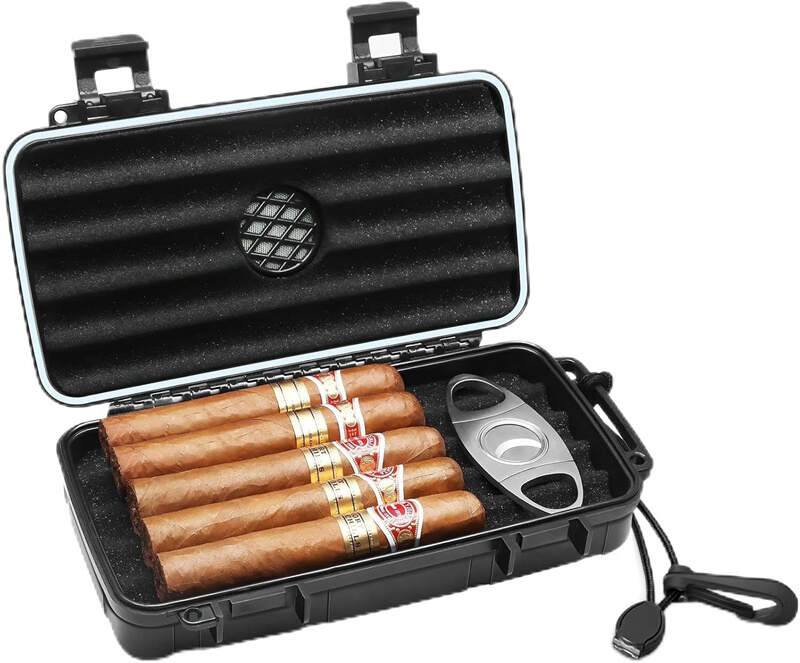 9. Flauno Reise Zigarren Humidor