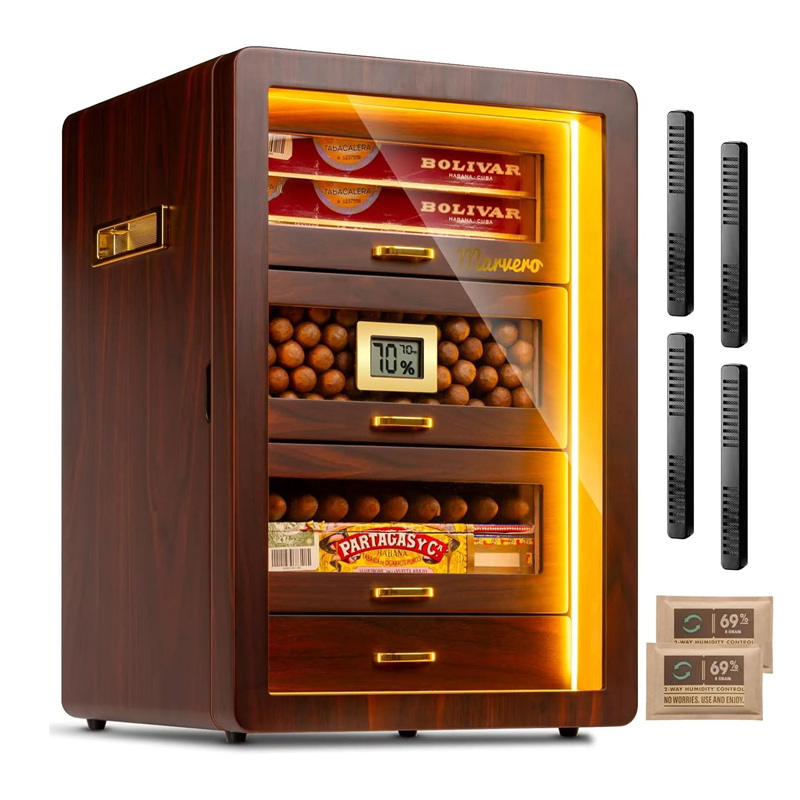 10. Marvero Desktop-Zigarrenhumidor für 200 Zigarren